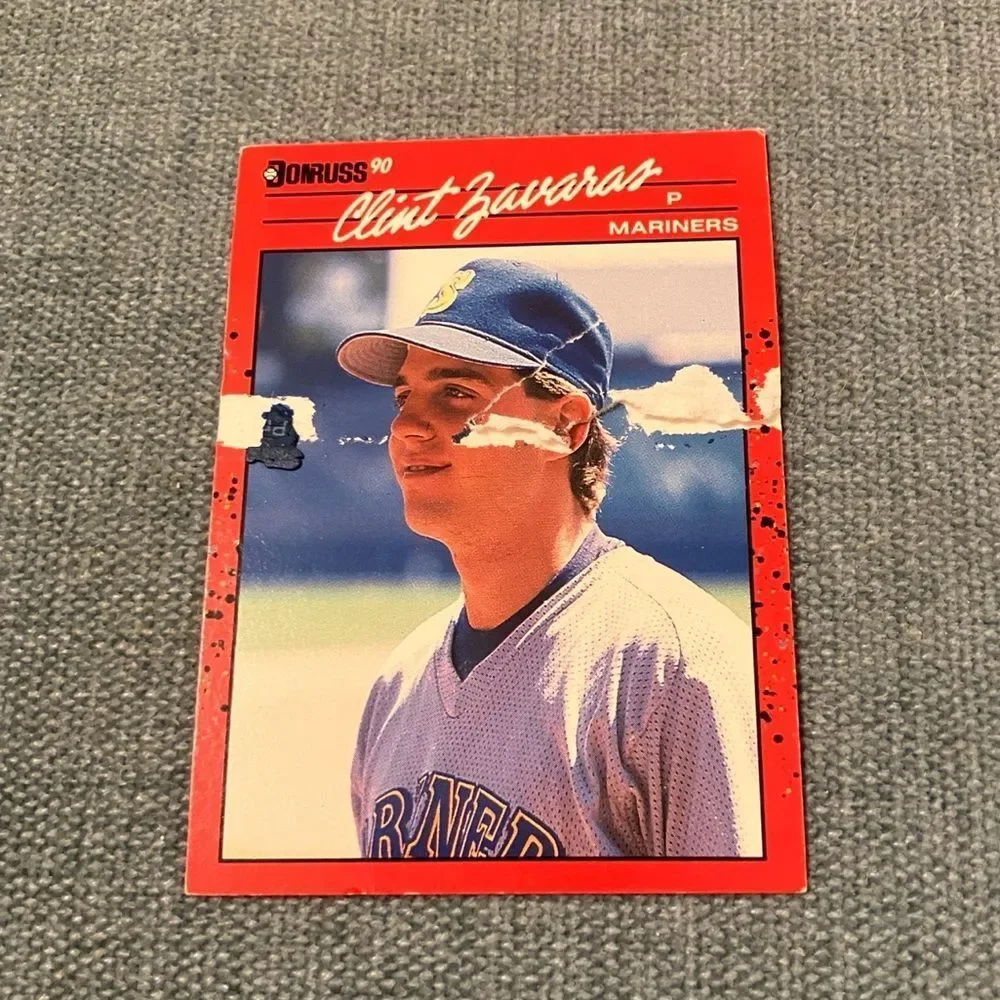 1990 Donruss Seattle Mariners Baseball Card Trading Card
